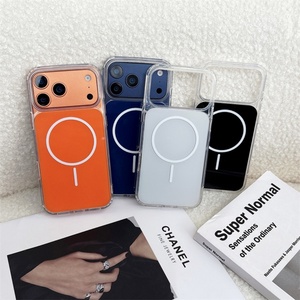 เคสโทรศัพท์มือถือแบบใสหรูหรา ผสมผสานวัสดุ PC และอะคริลิก พร้อมแม่เหล็ก สำหรับ iPhone 17 Pro Max - Product Image 2