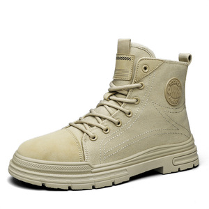 Bottes d'hiver unisexes en cuir véritable imperméable, doublure en coton thermique, semelle épaisse, confortables, doublure en fourrure, bottines en caoutchouc - Product Image 1