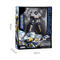 QS Novedad Juguetes de Robot Transformable DIY para Niños, 5 Estilos, Coches de Plástico Educativos Transformables, Vehículos de Juguete para Niños, Regalo