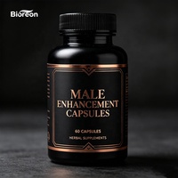 Capsules d'amélioration masculine à base de Horny Goat Weed et Tribulus, produits transformés sous marque privée OEM/ODM, articles en gros directement de l'usine