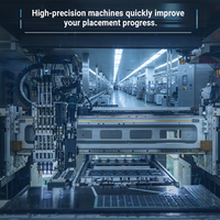 Carte de circuit imprimé SMT fiable pour l'automatisation industrielle avec entraînement de moteur robotique et intégration PLC