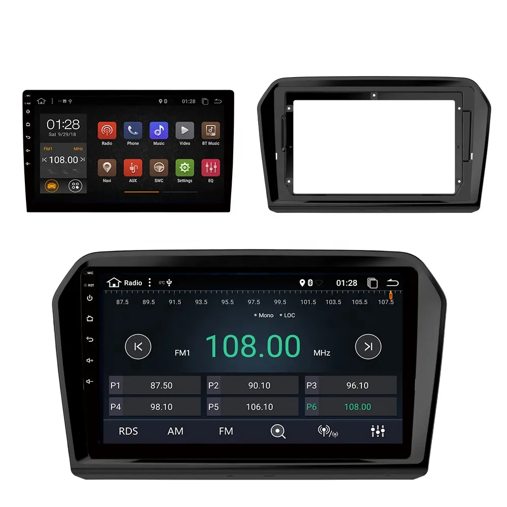 PX6 Navigation & Gps For 2017 Tiguan VW 4+64G 10 Inch Car Mp3 Player Radio Android Car Screen Radio Bluetooth