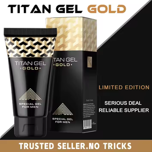 Rus orijinal altın siyah kırmızı TITAN jel vücut bakımı masaj jeli erkekler için gelişmiş vücut titan jel toptan fiyat erkek seks krem - Product Image 4