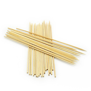 Bán buôn số lượng lớn 15cm tre xiên 6 inch vòng nhỏ <span class=keywords><strong>BBQ</strong></span> Kebab Sticks dài công cụ để làm sạch - Product Image 6