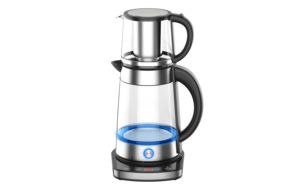 Bouilloire électrique avec chauffe-thé pour garder au chaud, théière, cafetière turque, sortie d'usine - Product Image 2