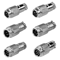 Câble de données d'alimentation étanche USB 2.0 a mâle vers Gx12 4pin femelle Aviation Extension