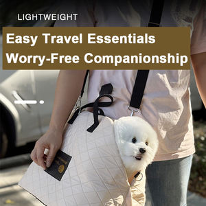 Fourre-tout pour animaux de compagnie à double usage Imperméable pour chien, chat, chiot, harnais moderne portable et pliable pour voiture, maison, polyester - Product Image 3