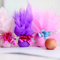 Papier de verre pliable multicolore MG MF pour l'emballage de cadeaux de mariage et l'emballage de fleurs Vêtements pour l'impression de cadres photo