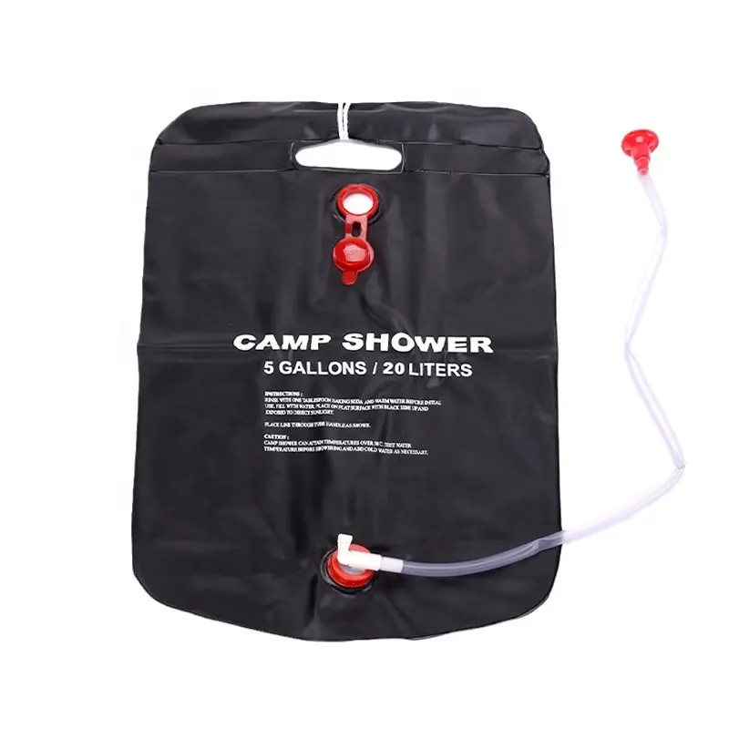 Offre Spéciale extérieur Portable 20L Camping eau douche sac plage natation en plein air voyage Camping accessoires