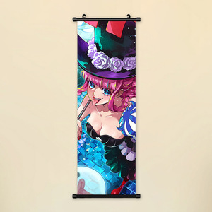 Póster de Pared de Tela con Diseños de <span class=keywords><strong>Anime</strong></span> Japonés de One Piece, 70*25cm, 3500 Diseños, Chicas Sexys como Nami, Venta al Por Mayor - Product Image 3