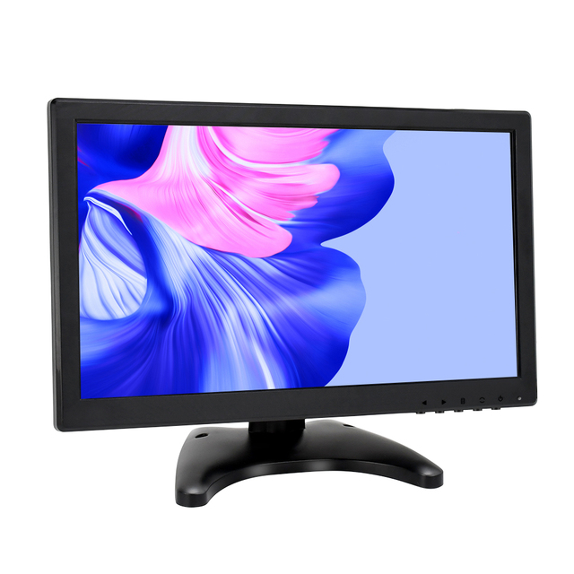 2026 High-Definition 13.3" LCD Capacitive Touchscreen Monitor Built-in Speaker for Industrial Desktop Office 1366x768 Resolution