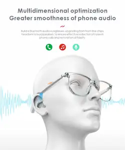 ouvir música óculos inteligentes com voz bluetooth óculos bluetooth sexy