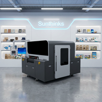 Imprimante UV numérique à passage unique haute vitesse A3 Sunthinks Factory SU345 345 mm pour l'impression de signalétique en plastique/PVC/PP/métal/acrylique