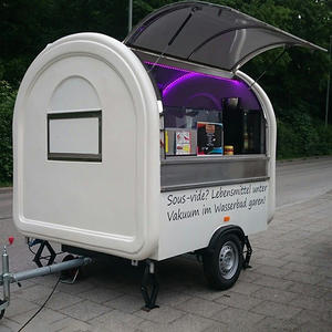 Petite remorque mobile de nourriture de concession de chariot de camion de nourriture de rue de VIN de cuisine mobile à prix bon marché pour la vente au détail - Product Image 2