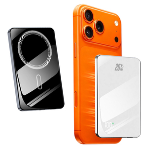 Chargeur sans fil magnétique personnalisé en usine, Power Bank <span class=keywords><strong>5000</strong></span> <span class=keywords><strong>mAh</strong></span> 10000 <span class=keywords><strong>mAh</strong></span>, batteries externes portables à charge rapide <span class=keywords><strong>5000</strong></span> 10000 <span class=keywords><strong>mAh</strong></span> - Product Image 1