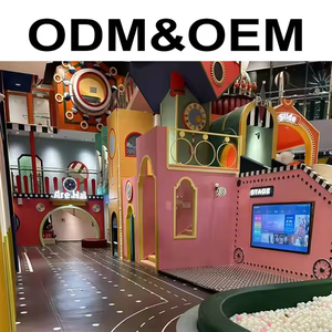 Beilai Soft Play Équipement de terrain de jeu intérieur Tapis de trampoline en mousse haute densité Thème de conte de fées Jouet communautaire pour enfants en plastique - Product Image 2