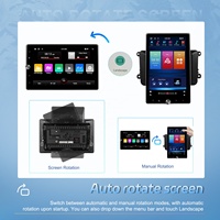Autoradio Podofo 10,4'' Android 2+64G avec rotation automatique, CarPlay/Android Auto/GPS/WiFi/RDS pour VW/PASSAT/SKODA/POLO/OCTAVIA/GOLF