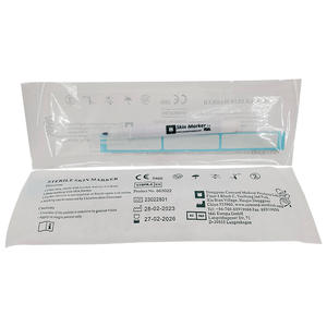 Pointe chirurgicale stylo marqueur de peau chirurgical stérile médical stylo marqueur de peau stérile avec règle - Product Image 5