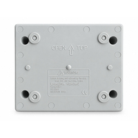 Boîtier de distribution électrique étanche IP65, 3-36 voies, rail DIN, boîtier MCB avec couvercle transparent pour utilisation en extérieur