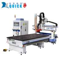 Armoires de meubles cnc UA-481, accessoire de fabrication de portes, machine à bois