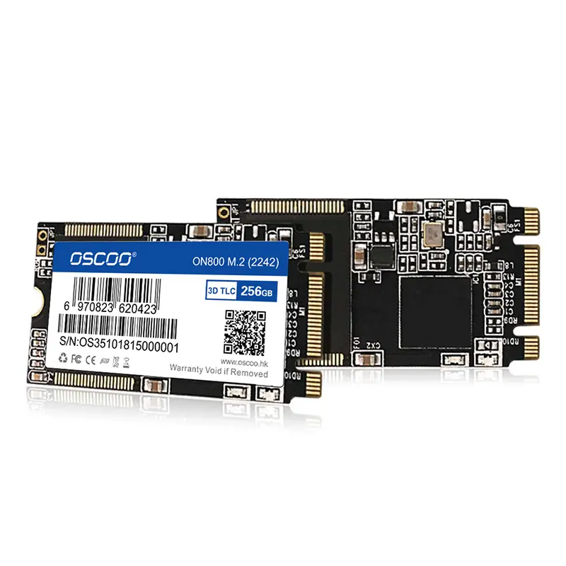 OSCOO SSD M.2 NGFF 2242 SATA 128GB 256GB 512GB 2TB für Laptop SSD 1TB Disco Duro