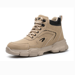 Zapatos de seguridad antiperforación cálidos, calzado de trabajo personalizado, nuevo, para Otoño e Invierno - Product Image 1