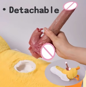Accesorios Eróticos Novedosos al por Mayor para Adultos, Juguetes Sexuales de Bondage, Máscara SM de Cuero Sintético Desmontable, Máscara con Llave, Esposas de Peluche - Product Image 2