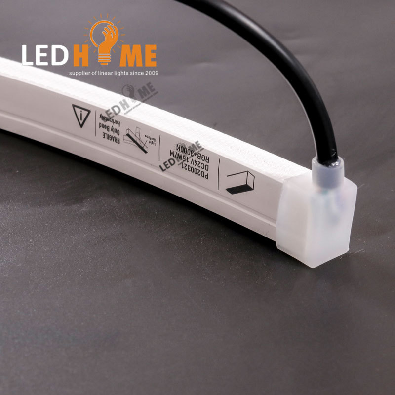 High Quality Side Bending 1220 Led Neon Flex Light Rgb Rgbww Flexible Silicon Neon Light 12V 24V IP67 Waterproof Outdoor Neon Fl · image 1