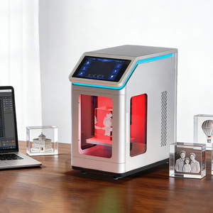 Máquina de Marcado Láser 3D de Escritorio <span class=keywords><strong>DEMAX</strong></span> Pequeña para Figuras JPG, Cristal, Grabador Láser UV para Regalos, Diseño DIY Interior - Product Image 2