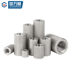 Écrou cylindrique Guwanji en acier inoxydable 304, M4 M24, filetage métrique interne, qualité industrielle A - Product Image 3