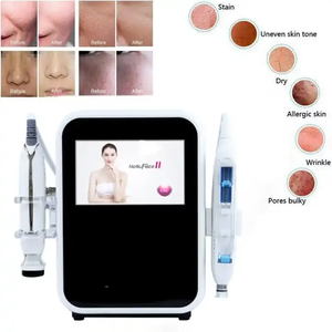 Hello Face II : Résout les problèmes de peau en profondeur, reconstitue l'eau, pistolet de mésothérapie, clip bionique, injecteur sans aiguille, mesogun - Product Image 2