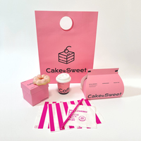 Boîte à gâteau pliable en carton blanc personnalisée, finition mate, montage facile, écologique, pour boulangerie et chewing-gum