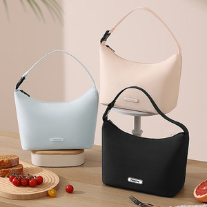 Speed And Constancy Bento <b>Bag</b> Large Capacity Insulated <b>Lunch</b> <b>Bag</b> Handbag Crossbody <b>Bag</b> For Commuters Students Office Workers - Product Image 1