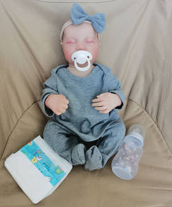 Bambole Reborn Realistiche Fatte a Mano, 19 Pollici, Già Dipinte e Finite, Bambole Neonato Realistiche, Giocattoli Regalo M3871 - Product Image 5