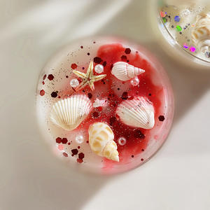 5.8*2.2 cm aromaterapi ev koku soya balmumu kokulu kristal şifa taşları kabukları şifa mum/Candels - Product Image 2