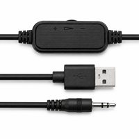 Haut-parleurs d'ordinateur 2.0 canaux, alimentés par USB, son stéréo filaire pour PC portable