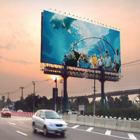 Nouveau Produit Extérieur P6 P10 Affichage Vidéo Pbc Rgb 256*128 320Mm * 320Mm Module Led P8