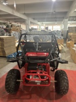 Karting sportif deux places avec transmission automatique, buggy de plage tout-terrain, moto à quatre roues motrices