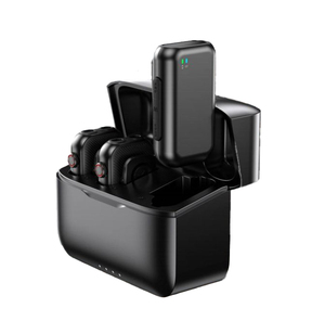 Siêu rõ ràng M28 cho <span class=keywords><strong>Bluetooth</strong></span> lavaliere Lavalier mic 1 <span class=keywords><strong>Receiver</strong></span> 2 cổ áo Micro C 10-15 giờ Thời gian làm việc không dây cho - Product Image 5