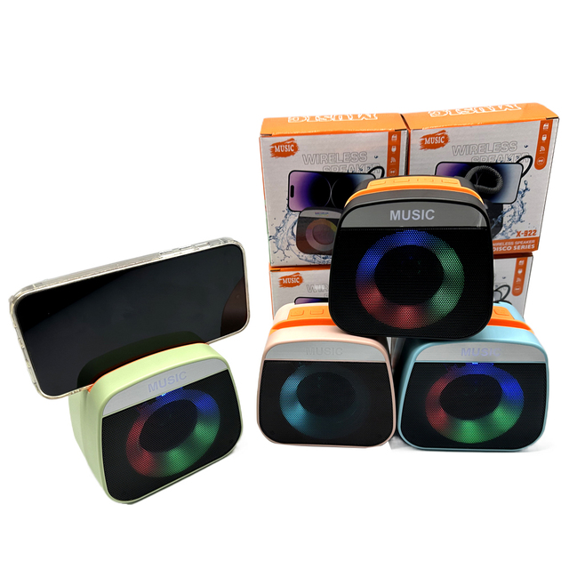 X-922 Speaker High Quality Shower Wireless Bt Speaker Square Outdoor Floating Waterproof Wireless USB Mini Smart Speakers