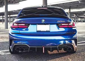 Difusor Trasero de Fibra de Carbono con LED para <span class=keywords><strong>BMW</strong></span> G20 M3 M330i <span class=keywords><strong>M340i</strong></span> 19-22 - Product Image 3