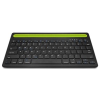 Keyboard Nirkabel Mini dan Mouse Combo, Keyboard Mouse BT Isi Ulang untuk iPad, Ponsel, Tablet, Laptop