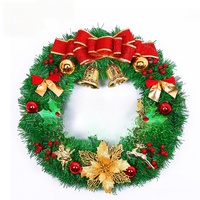 Guirlande de Noël extérieure créative multicolore en PVC (50 pièces) pour décorations de maison, accessoires de fenêtre et scènes de centre commercial