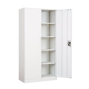 2-türiger moderner Aktenschrank aus Metall, montierter Büroschrank für Dokumente, geeignet für Schule, Werkstatt, Küche, Fitnessstudio. - Product Image 4