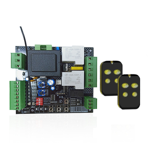 ที่เปิดประตูบานเลื่อน AC230V 120V ชุดควบคุมมอเตอร์แผงวงจรควบคุม PCB การควบคุมการเข้าถึง433 MHz ช้าลง - Product Image 6