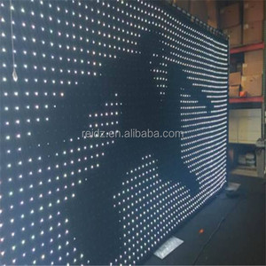 Nhà Sản Xuất Trung Quốc Nhà Sản Xuất Sáng Tạo Led Video Curtain Cho Night Club Decor - Product Image 2