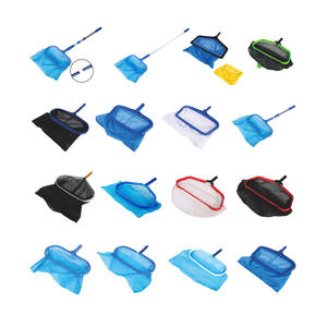 Filets d'écumoire de piscine pour piscine Spa étang à poissons fontaine nettoyage écumoire à main et nettoyeur de piscine à feuilles - Product Image 1