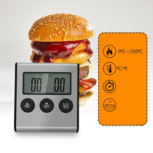 Thermomètre numérique d'extérieur DD1406 en gros avec sonde en acier inoxydable pour cuisson alimentaire, cuisine, barbecue, viande, fumoir et four - Product Image 5