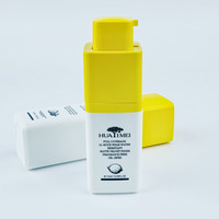 Flacon pompe sans air carré en acrylique Drunk Elephant de 15 ml, 30 ml, 50 ml pour l'emballage de cosmétiques