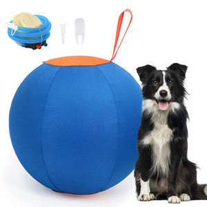 Balle de jeu durable et interactive pour chiens et chevaux, idéale pour l'extérieur, pour petits, moyens et grands chiens, jeu de lancer, entraînement et herding - Product Image 6